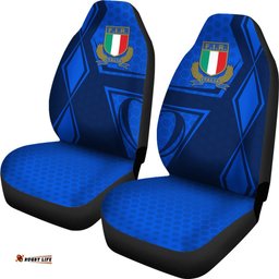 Italy Rugby Car Seat Covers Gli Azzurri Vibes