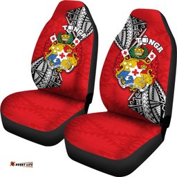 Tonga Rugby Car Seat Covers Polynesian Style Pinwheel 08