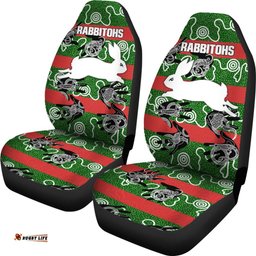 South Sydney Car Seat Covers Rabbitohs Indigenous - Animals Aboriginal