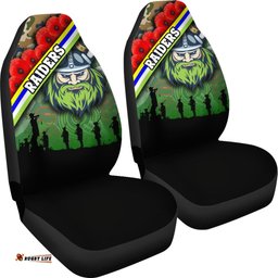 Raiders Car Seat Covers Canberra Anzac Day