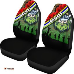 Raiders Car Seat Covers Canberra Anzac Day