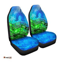 Aboriginal Torres Strait Islands Car Seat Cover Towards The Light