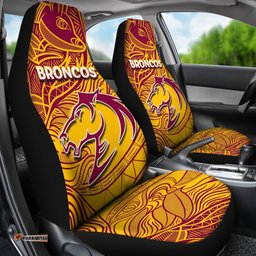 Brisbane Broncos Car Seat Covers Tribal Style