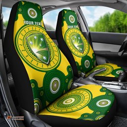 Personalised Australia Cricket Car Seat Cover World Cup 6th Champions Trophy National Color