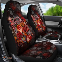 Aboriginal Car Seat Covers Indigenous Fish Hand Art