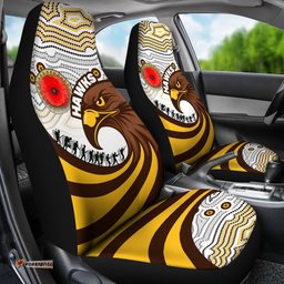 Pride Hawks Car Seat Covers Hawthorn ANZAC Day Aboriginal