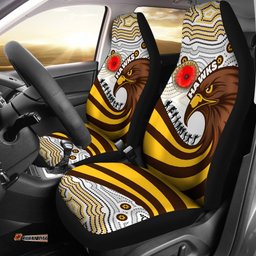 Pride Hawks Car Seat Covers Hawthorn ANZAC Day Aboriginal