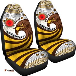 Pride Hawks Car Seat Covers Hawthorn ANZAC Day Aboriginal
