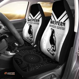 The Magpies Indigenous Car Seat Covers 1908 Western Suburbs