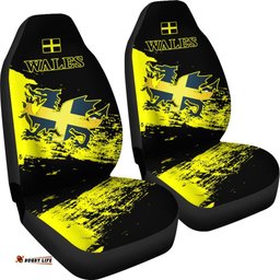Wales Welsh Saint David Car Seat Covers