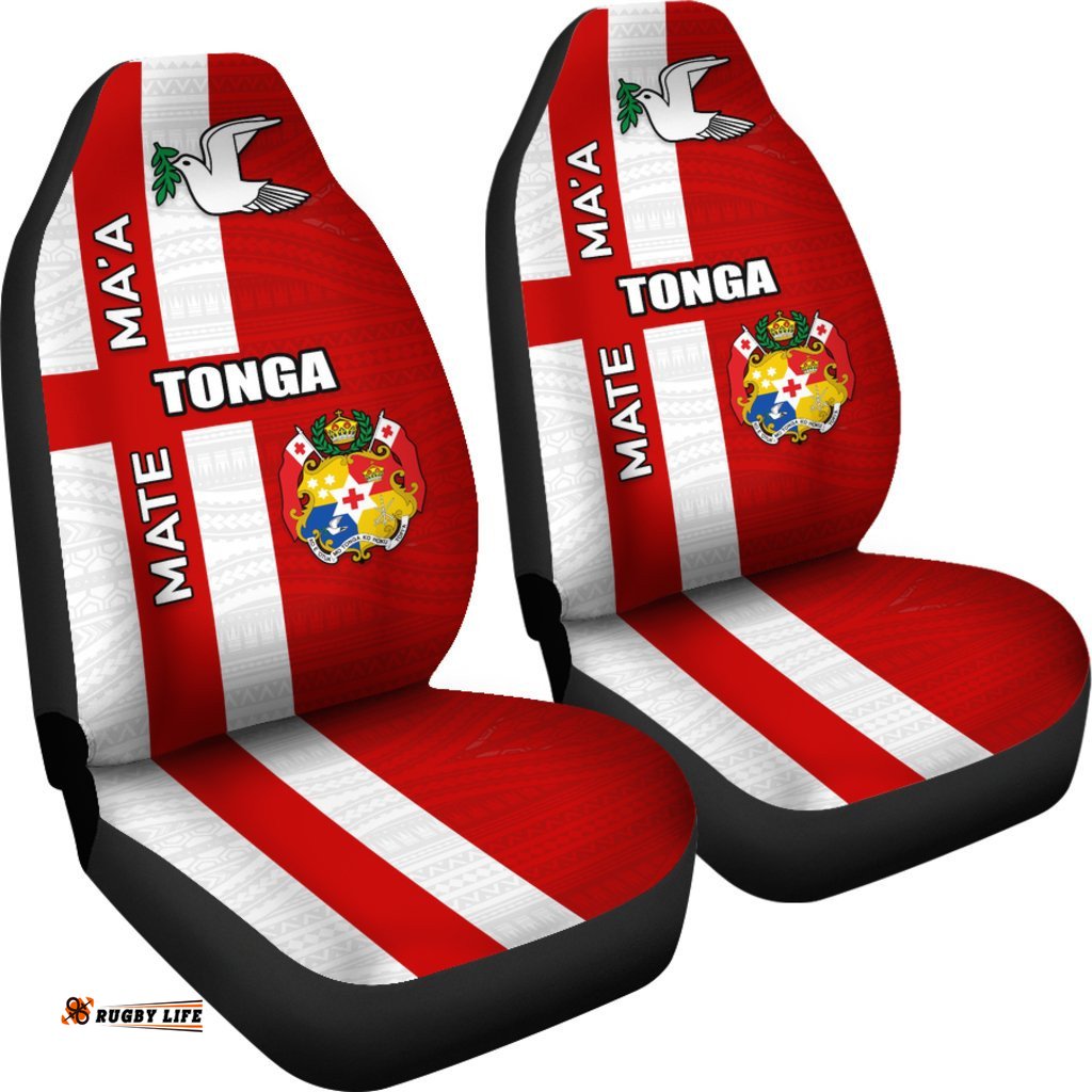 Tonga Rugby Car Seat Covers Mate Ma'a 03