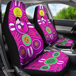 Car Seat Covers Aboriginal Family With Dot Painting art 07