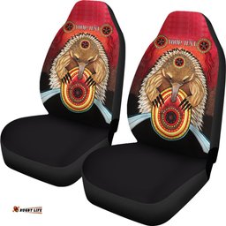 Custom Aboriginal Car Seat Covers Australian Echidna