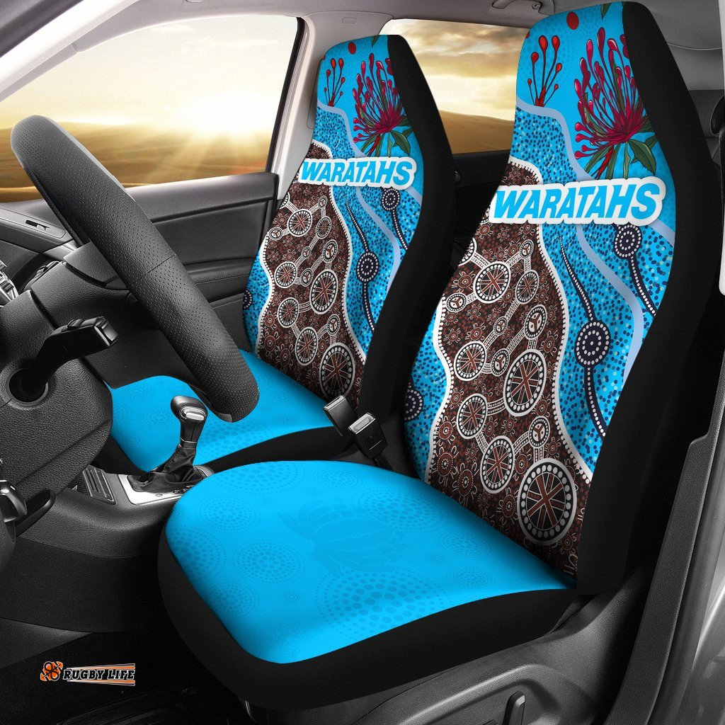 Australia Car Seat Cover Waratahs Rugby