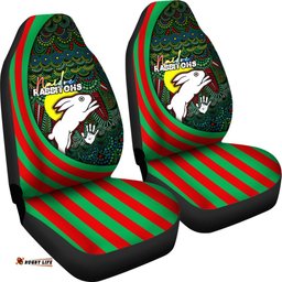 Rabbitohs NAIDOC Week Car Seat Covers Indigenous Version Special