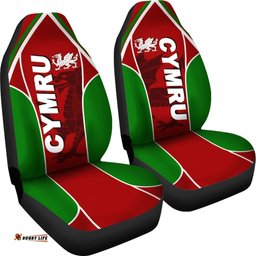 Wales Car Seat Covers Cymru Red Dragon