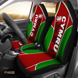 Wales Car Seat Covers Cymru Red Dragon