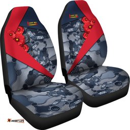 Aboriginal Car Seat Covers, ANZAC Day