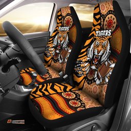 Tigers Car Seat Covers Wests Tiger Skin Style