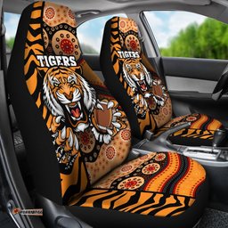 Tigers Car Seat Covers Wests Tiger Skin Style