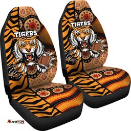 Tigers Car Seat Covers Wests Tiger Skin Style