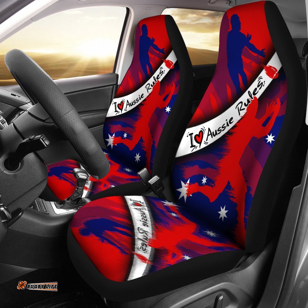 Car Seat Covers Australian Rules Football