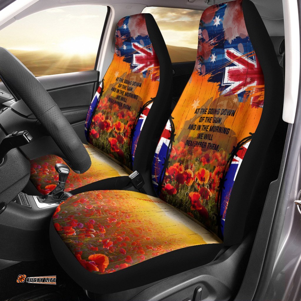 Australia ANZAC Day Car Seat Covers ANZAC Day Commemoration