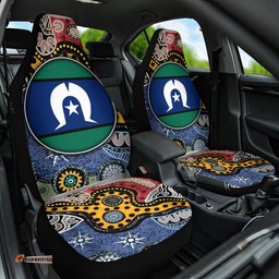 Torest Trait Islands Mix Aboriginal Pattern Car Seat Cover 09