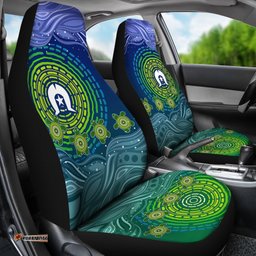 Torres Strait Islanders Car Seat Covers Aboriginal Turtle