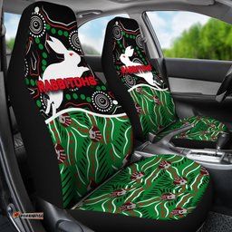 Rabbitohs Car Seat Cover Aboriginal