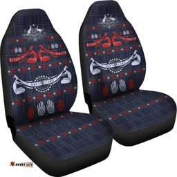 Aboriginal Car Seat Covers Didgeridoo Seat Covers Aussie Dream Universal Fit
