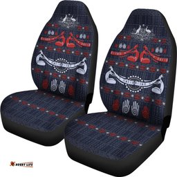 Aboriginal Car Seat Covers Didgeridoo Seat Covers Aussie Dream Universal Fit