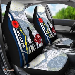 Cowboys Car Seat Covers North Aboriginal ANZAC Day