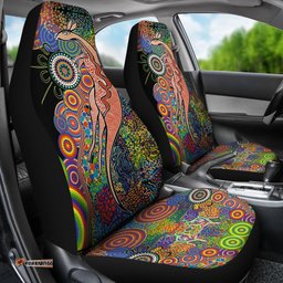 Australia Car Seat Covers Aboriginal Style NO.1
