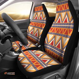 Car Seat Covers, Aboriginal Art Triangle Pattern
