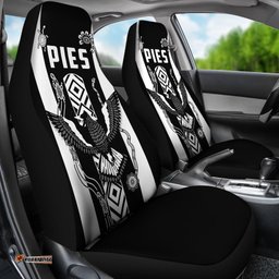 Pies Indigenous Car Seat Covers Collingwood