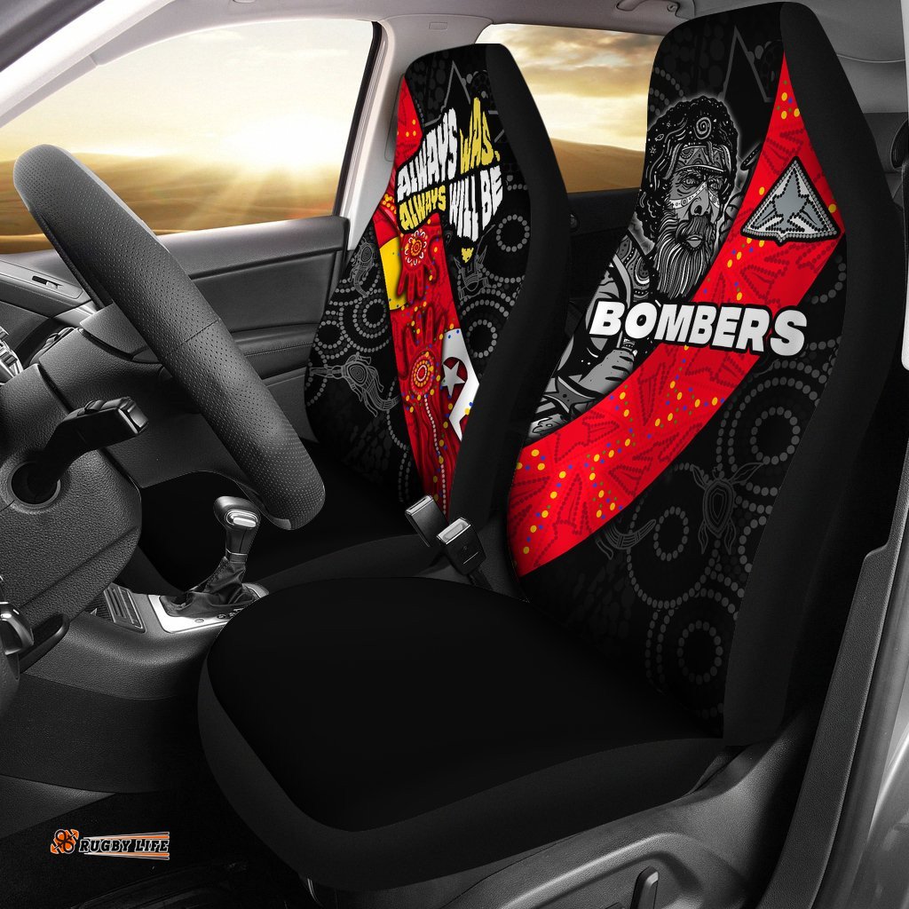 Bombers NAIDOC Week Car Seat Covers Essendon Ingenious Spesial Version 02