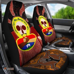 Aboriginal and Torres Strait Islanders Car Seat Covers NAIDOC Style