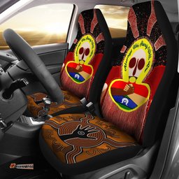 Aboriginal and Torres Strait Islanders Car Seat Covers NAIDOC Style