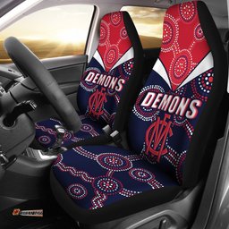 Demons Indigenous Car Seat Covers Melbourne Fancy