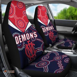 Demons Indigenous Car Seat Covers Melbourne Fancy