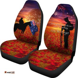 ANZAC Day Car Seat Covers Lest We Forget 07