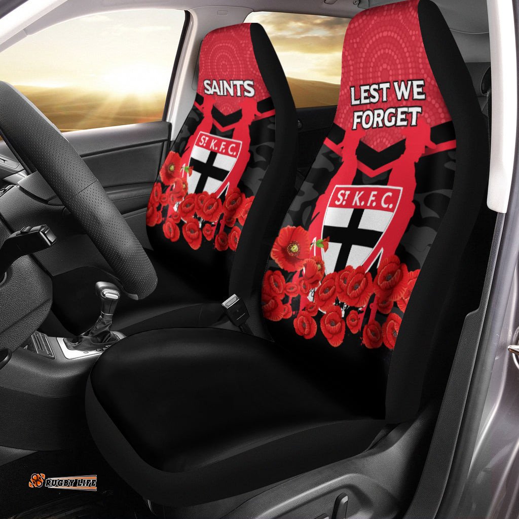 St Kilda Saints ANZAC Day Indigenous Art Car Seat Covers