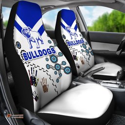 Canterbury-Bankstown Bulldogs Car Seat Covers Indigenous