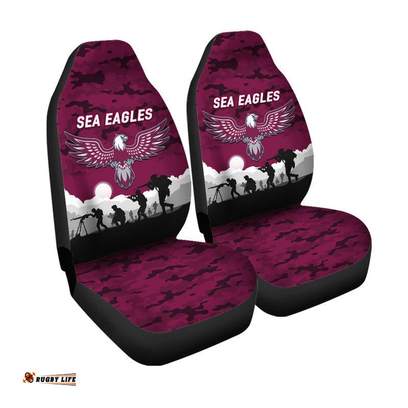 Manly Warringah Sea Eagles ANZAC Car Seat Cover Simple Style