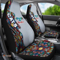 Geelong NAIDOC Week Car Seat Covers Cats Indigenous Version Special