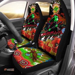 Rabbitohs Rugby Custom Camouflage ANZAC Poppy Car Seat Cover Souths ANZAC Lest We Forget Spirit