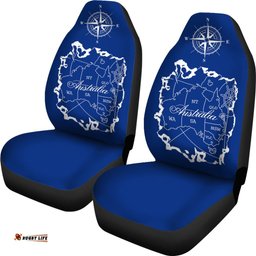 Car Seat Covers Australia Map Seat Cover Map Compass Universal Fit