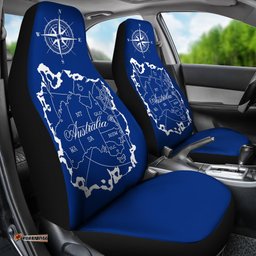 Car Seat Covers Australia Map Seat Cover Map Compass Universal Fit