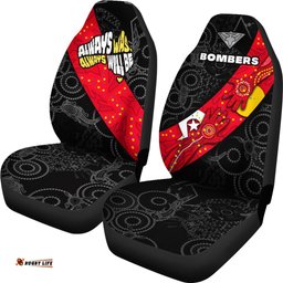 Bombers NAIDOC Week Car Seat Covers Essendon Ingenious
